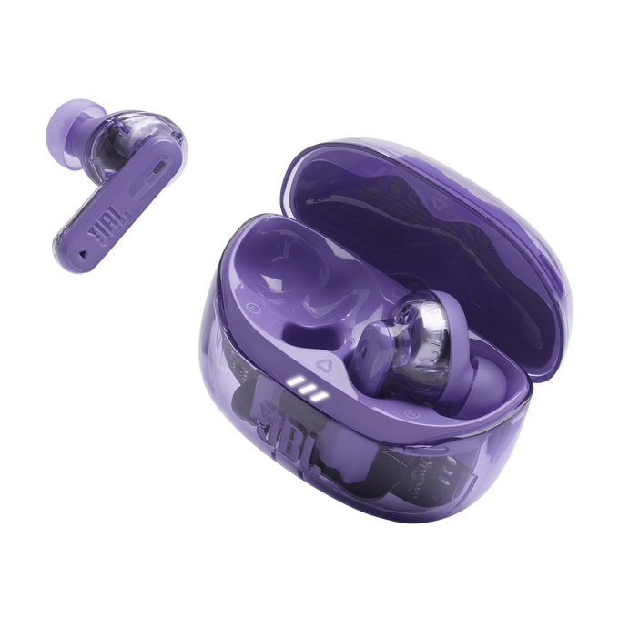 JBL Tune Beam 2 Ghost Edition - Ghost Mauve - True Wireless Noise Cancelling Earbuds - Detailshot 2 image number null